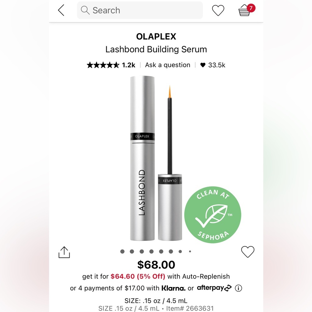 Olaplex Lashbond building serum